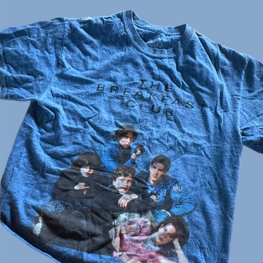 Blue Short Sleeve Graphic Tee